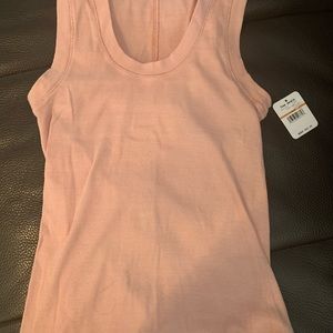 Brand new - free people u neck tank - island rose